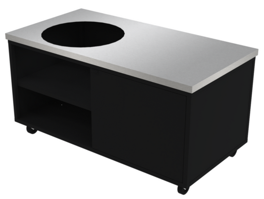 Extra Large Kamado Outdoor Kitchen 1800mm x 900mm | White