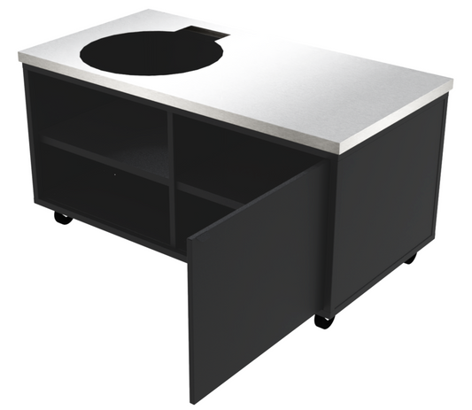 Extra Large Kamado Outdoor Kitchen 1800mm x 900mm | Black