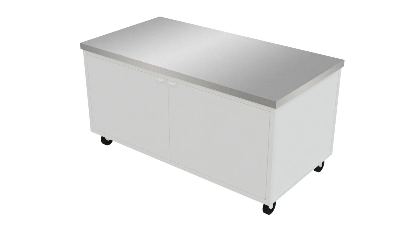 Large Pizza Oven Table - 1550mm x 800mm | Grey