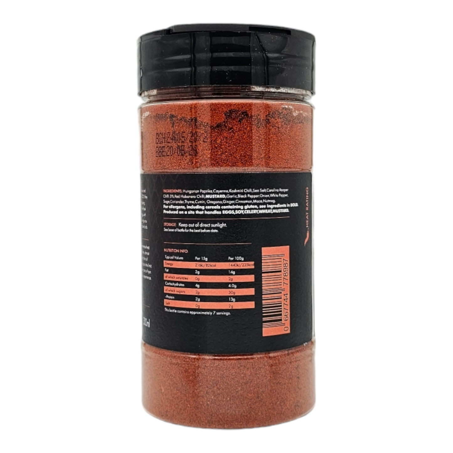 Nashville Reaper Hot BBQ Rub