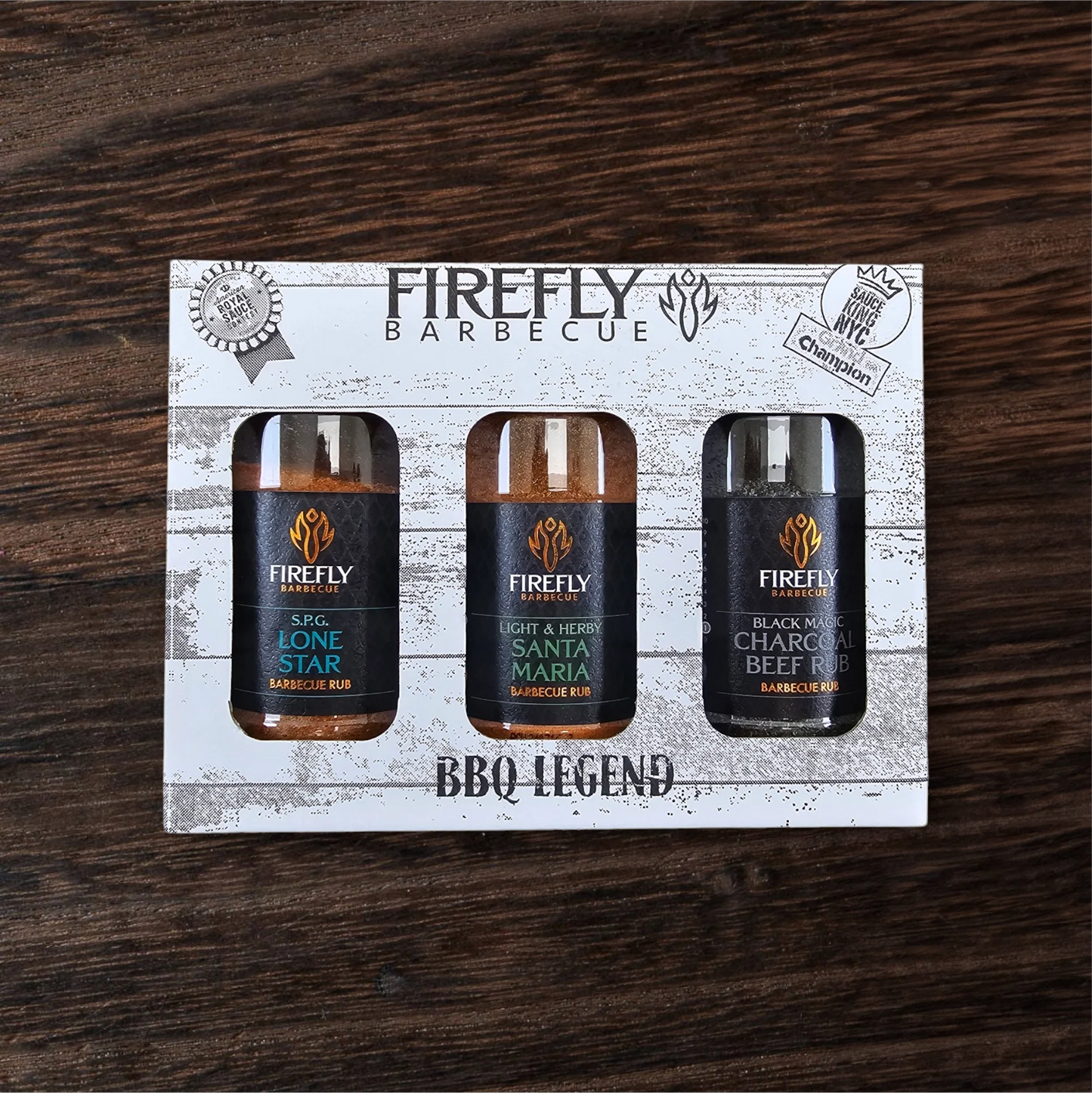 BBQ Legend - 3 Beefy BBQ Rub Gift Set