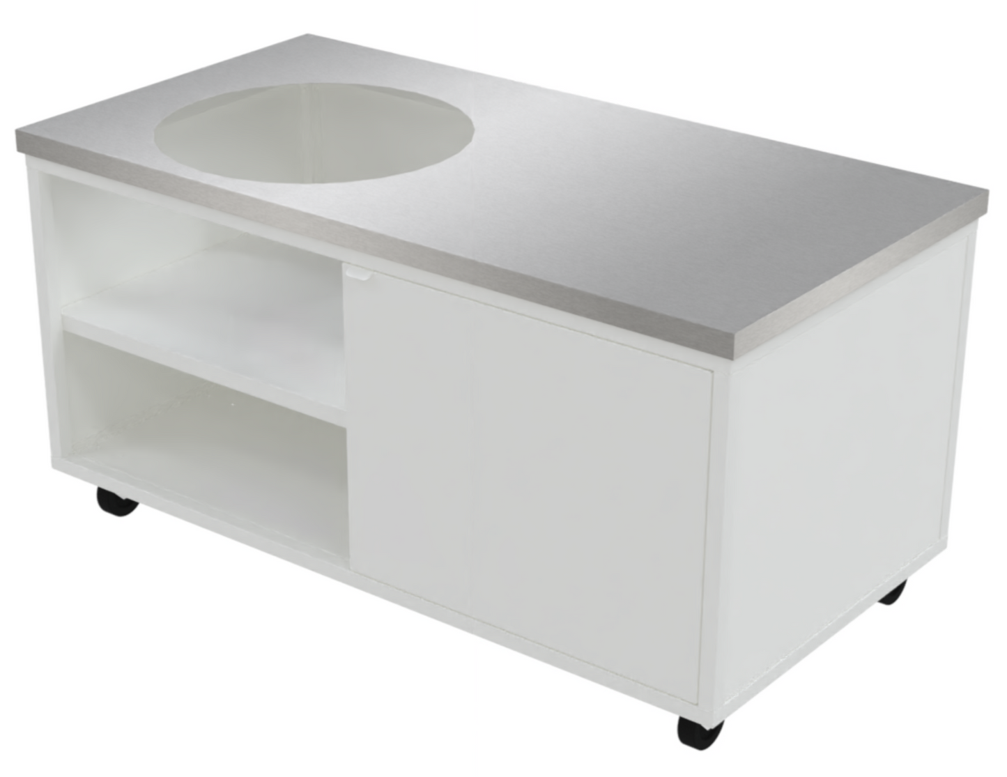 Large Kamado Outdoor Kitchen 1550mm x 800mm | Grey