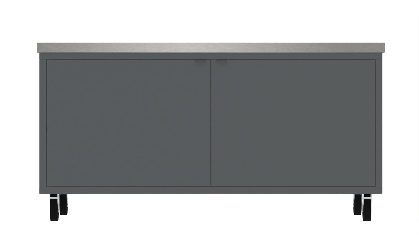 Large Pizza Oven Table - 1550mm x 800mm | Grey