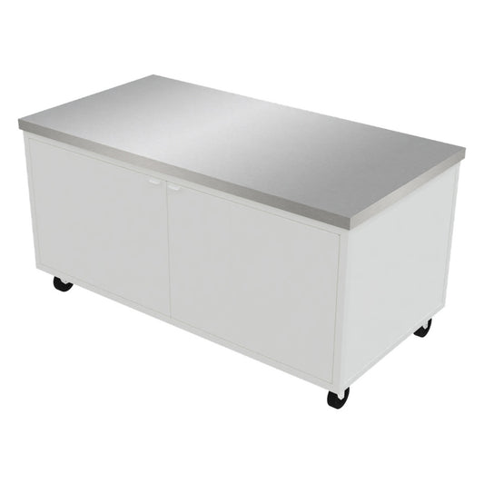 Large Pizza Oven Table - 1550mm x 800mm | White