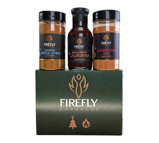BBQ Christmas Gift Box with Rubs and Sauce